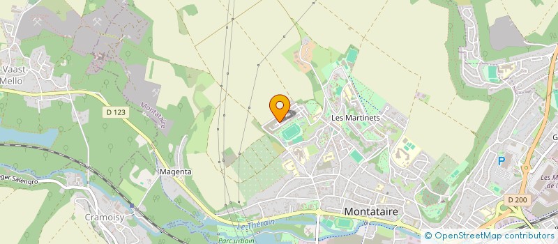 localisation de l'entreprise MADAME ANNE-LAURE SNANOUDJ  MONTATAIRE