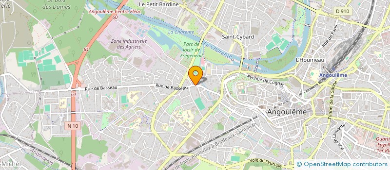 localisation de l'entreprise MADAME ANNE LAURE TARNAUD à ANGOULEME