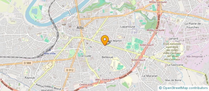 localisation de l'entreprise MADAME ANNE-LAURE TAYAC  ALBI