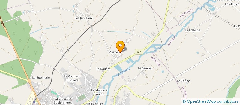 localisation de l'entreprise MADAME ANNE LAURE THOME à VALENCAY