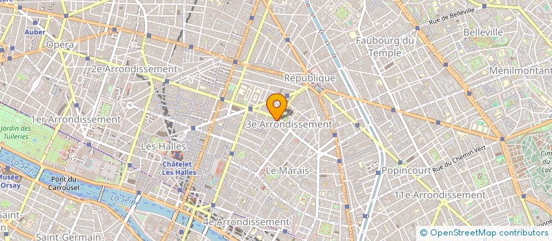 localisation de l'entreprise MADAME ANNE LAURE THORAVAL à PARIS