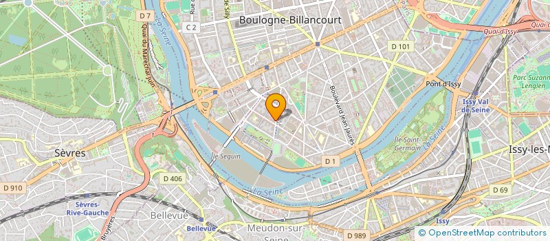 localisation de l'entreprise MADAME ANNE-LAURE TRUELLE à BOULOGNE-BILLANCOURT