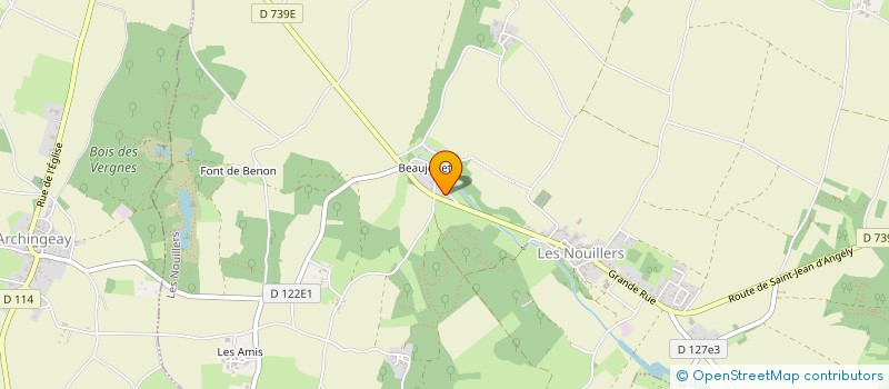 localisation de l'entreprise MADAME ANNE-LAURE UGOLINI  LES NOUILLERS