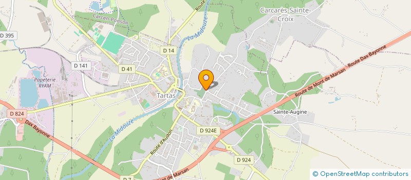 localisation de l'entreprise MADAME ANNE-LAURE VILAR  TARTAS