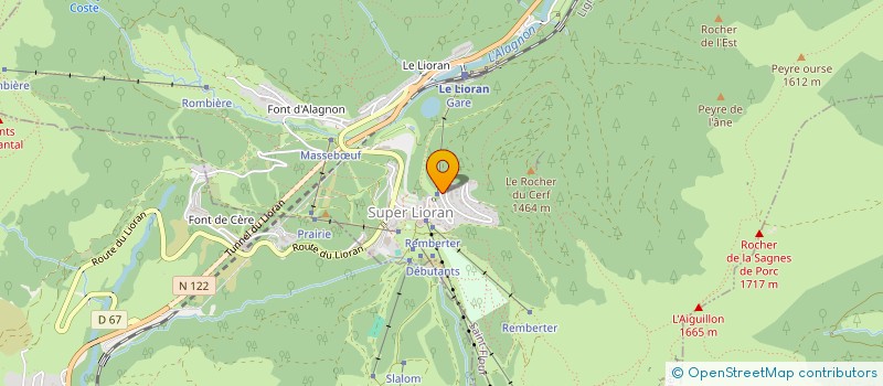 localisation de l'entreprise MADAME ANNE-LAURE VILLARET à LAVEISSIERE