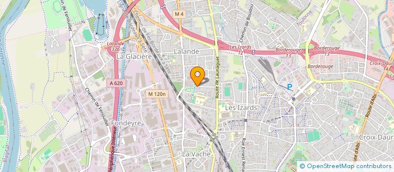 localisation de l'entreprise MADAME ANNE-LAURE VITTEK à TOULOUSE