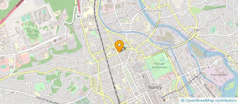 localisation de l'entreprise MADAME ANNE-LAURE VOIRET  NANCY