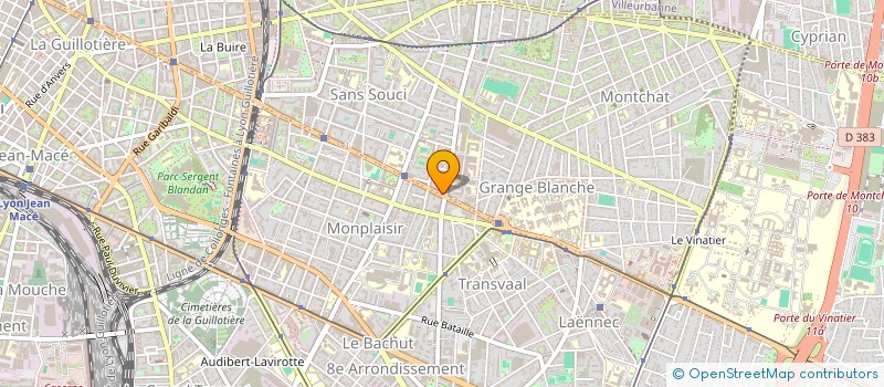 localisation de l'entreprise MADAME ANNE-LAURE YAILIAN  LYON