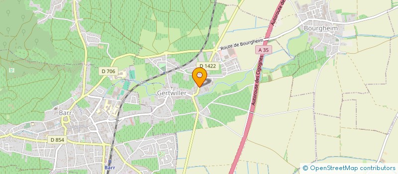 localisation de l'entreprise MADAME ANNE-LAURENCE KOLLER  GERTWILLER