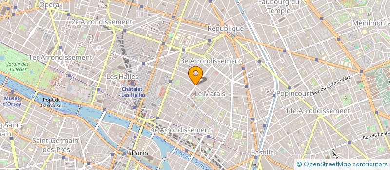 localisation de l'entreprise MADAME ANNE LAURENCE L HENAFF  PARIS