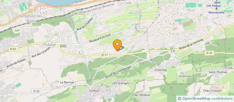 localisation de l'entreprise MADAME ANNE-LAURENCE LAMANDE  PUBLIER