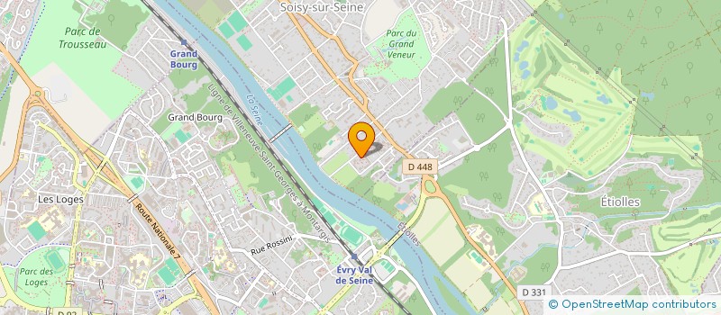 localisation de l'entreprise MADAME ANNE-LAURENCE MAUME à SOISY-SUR-SEINE