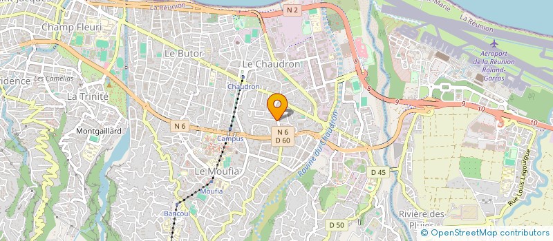 localisation de l'entreprise MADAME ANNE LAURET  SAINT-DENIS