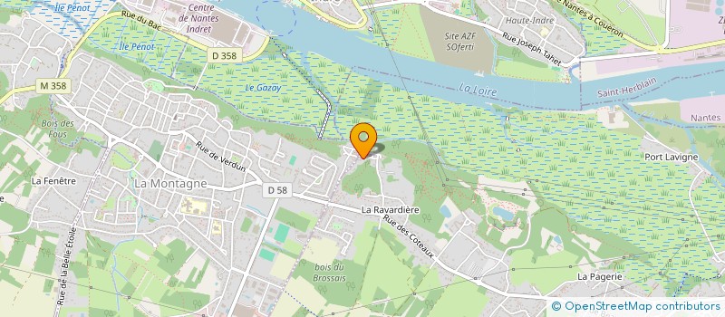 localisation de l'entreprise MADAME ANNE LAURICELLA à BOUGUENAIS