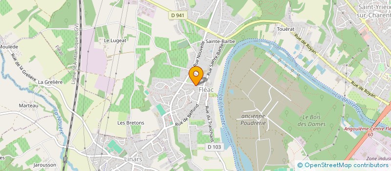localisation de l'entreprise MADAME ANNE LE BORGNE à FLEAC