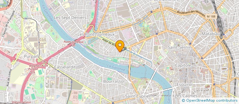 localisation de l'entreprise MADAME ANNE LE CLERC à TOULOUSE