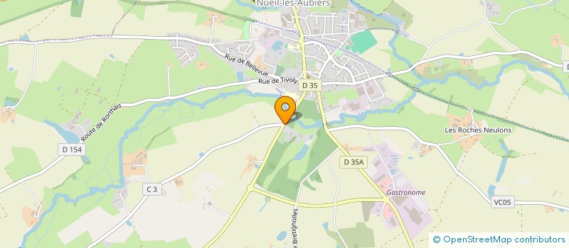 localisation de l'entreprise MADAME ANNE LE COUR GRANDMAISON  NUEIL-LES-AUBIERS