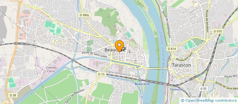 localisation de l'entreprise MADAME ANNE LE DU  BEAUCAIRE