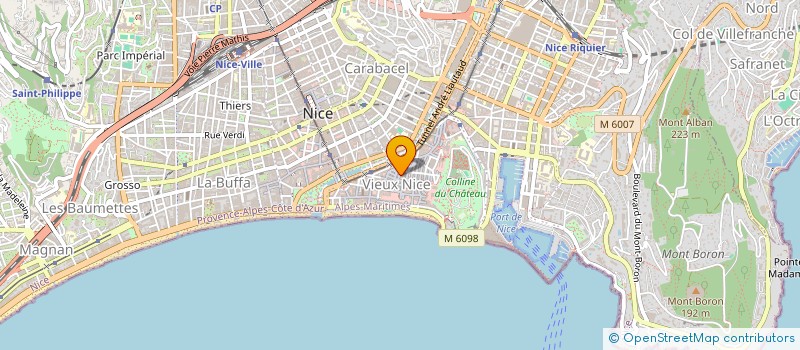 localisation de l'entreprise MADAME ANNE LE FLOHIC à NICE