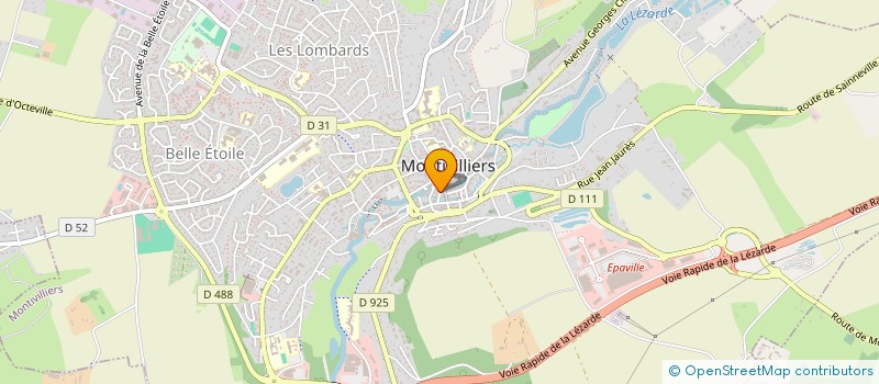 localisation de l'entreprise MADAME ANNE LE MAGNENT  MONTIVILLIERS