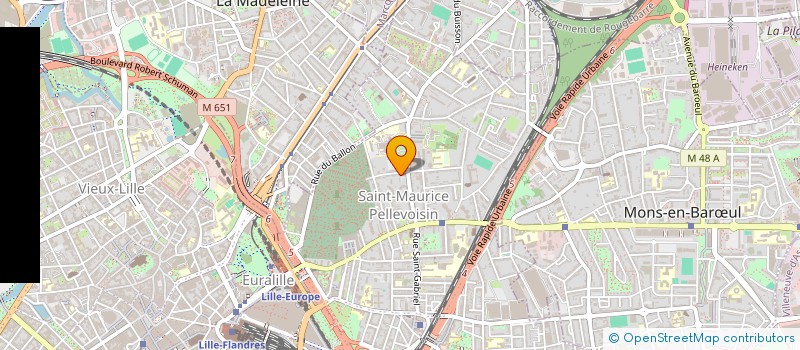 localisation de l'entreprise MADAME ANNE LE NOEL  LILLE