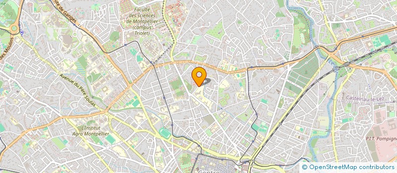 localisation de l'entreprise MADAME ANNE LE POIZAT à MONTPELLIER