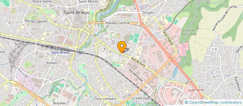 localisation de l'entreprise MADAME ANNE LE RAY à SAINT-BRIEUC