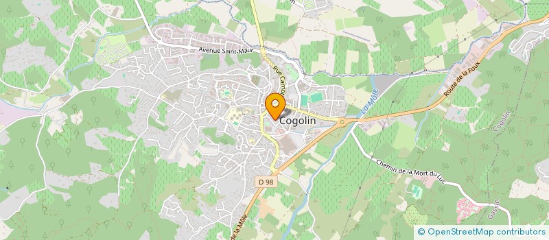 localisation de l'entreprise MADAME ANNE LE RESTE à COGOLIN