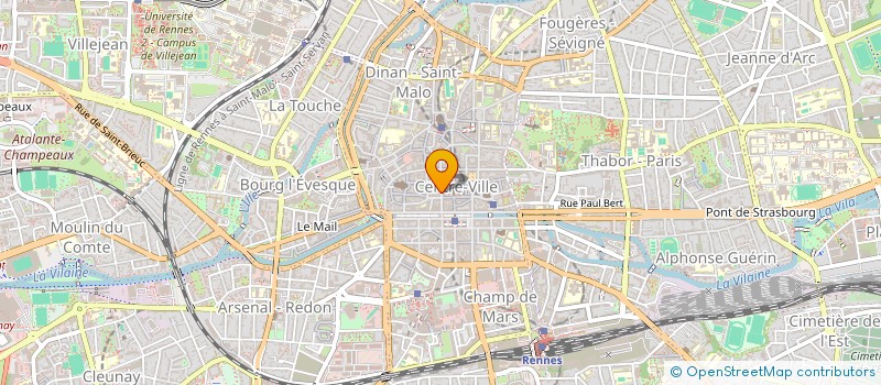 localisation de l'entreprise MADAME ANNE LE ROUX  RENNES