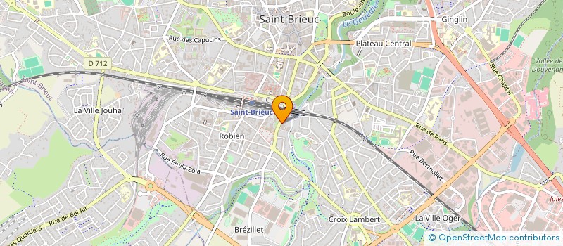 localisation de l'entreprise MADAME ANNE LE VERGE à SAINT-BRIEUC