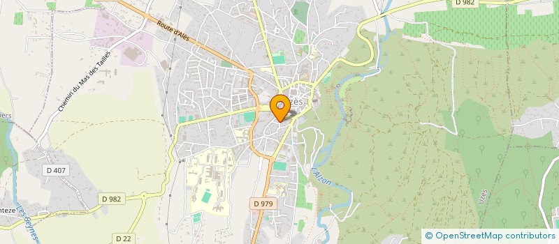 localisation de l'entreprise MADAME ANNE LE VOYER  UZES