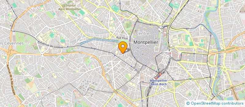 localisation de l'entreprise MADAME ANNE LEBEGUE à MONTPELLIER