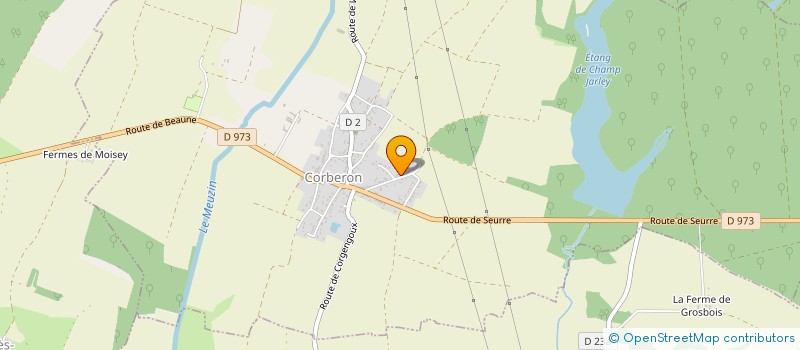 localisation de l'entreprise MADAME ANNE LEBRUN  CORBERON