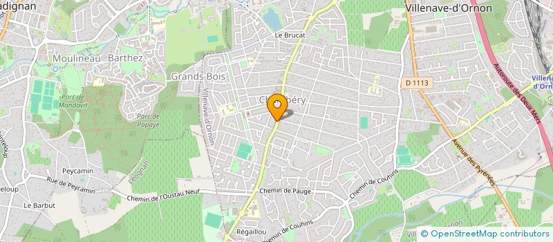 localisation de l'entreprise MADAME ANNE LECALMELS  VILLENAVE-D'ORNON