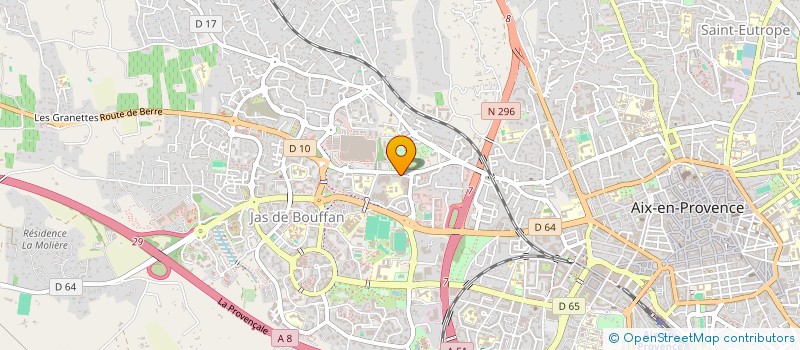 localisation de l'entreprise MADAME ANNE LECERTISSEUR à AIX-EN-PROVENCE