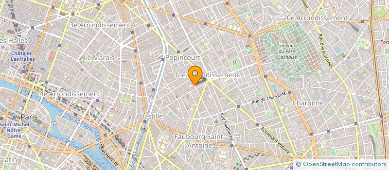 localisation de l'entreprise MADAME ANNE LECONTE  PARIS