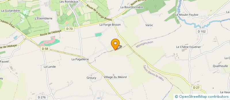 localisation de l'entreprise MADAME ANNE LECONTE  OUVILLE