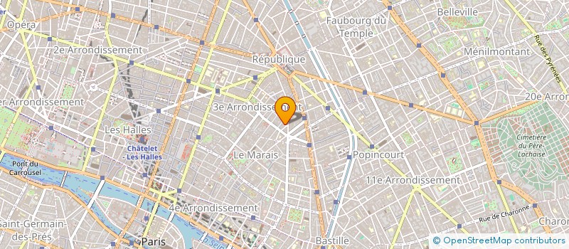 localisation de l'entreprise MADAME ANNE LECOUTEUX  PARIS