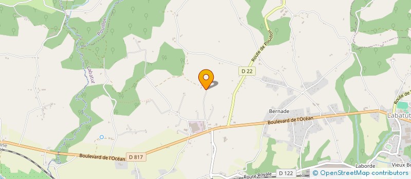 localisation de l'entreprise MADAME ANNE LEDOLLEY  LABATUT