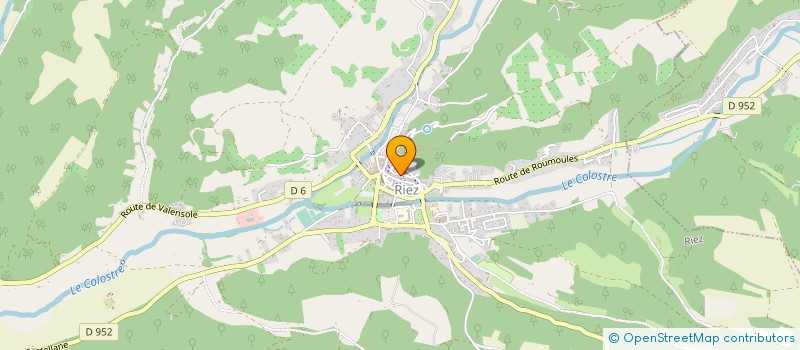 localisation de l'entreprise MADAME ANNE LEFEBVRE à RIEZ