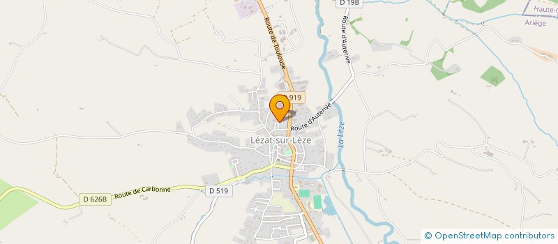 localisation de l'entreprise MADAME ANNE LEFEBVRE à LEZAT-SUR-LEZE