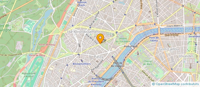 localisation de l'entreprise MADAME ANNE LEFEVRE  PARIS