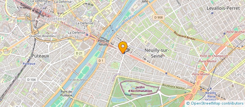 localisation de l'entreprise MADAME ANNE LEFEVRE VANDENKERCKHOVE à NEUILLY-SUR-SEINE