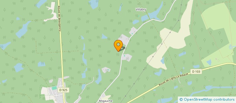 localisation de l'entreprise MADAME ANNE LEGLISE  LA FERTE-SAINT-CYR