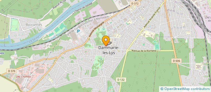 localisation de l'entreprise MADAME ANNE LEGRAND à DAMMARIE-LES-LYS