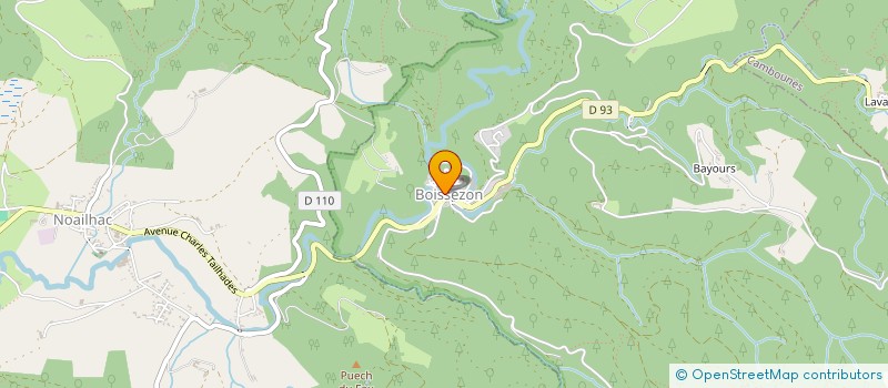 localisation de l'entreprise MADAME ANNE LEGRAS  BOISSEZON