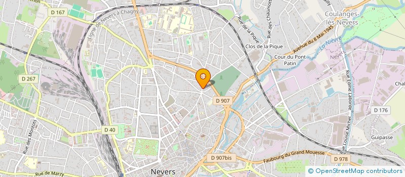 localisation de l'entreprise MADAME ANNE LELIEVRE à NEVERS