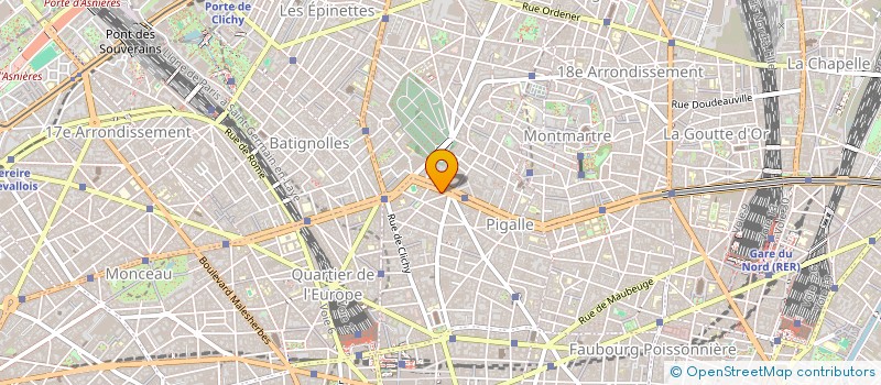 localisation de l'entreprise MADAME ANNE LEMAITRE  PARIS