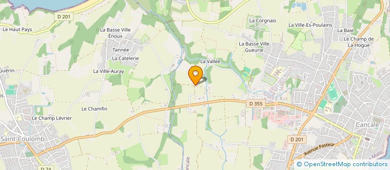 localisation de l'entreprise MADAME ANNE LEMETAYER à CANCALE
