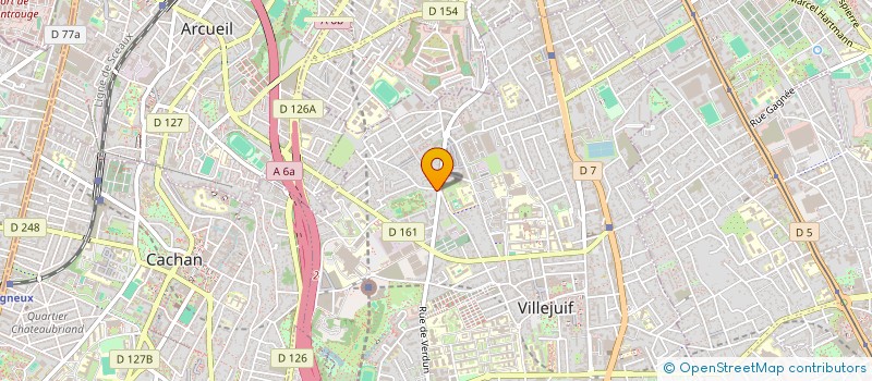 localisation de l'entreprise MADAME ANNE LENGRAND à VILLEJUIF